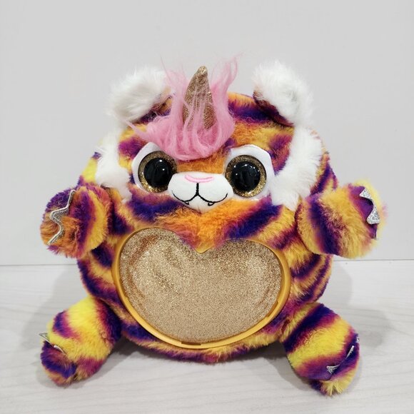 2 ZURU Rainbocorns Wild Heart Surprise Tiger & Unicorn Stuffed Plush Toys - Picture 6 of 7